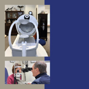 Messgerät / Augenoptikermessung der Augen